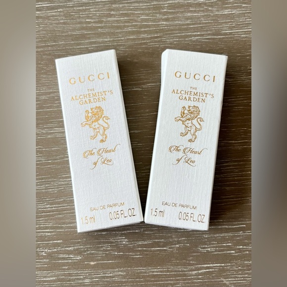 Gucci The Alchemist’s Garden The Heart of Leo Perfume Travel 1.5ml 2 Piece Set - Picture 1 of 4